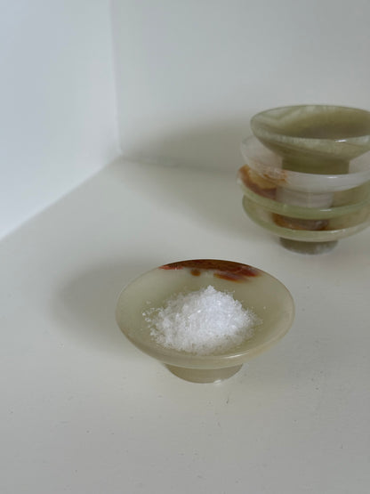 Små japanske marmorskåle
