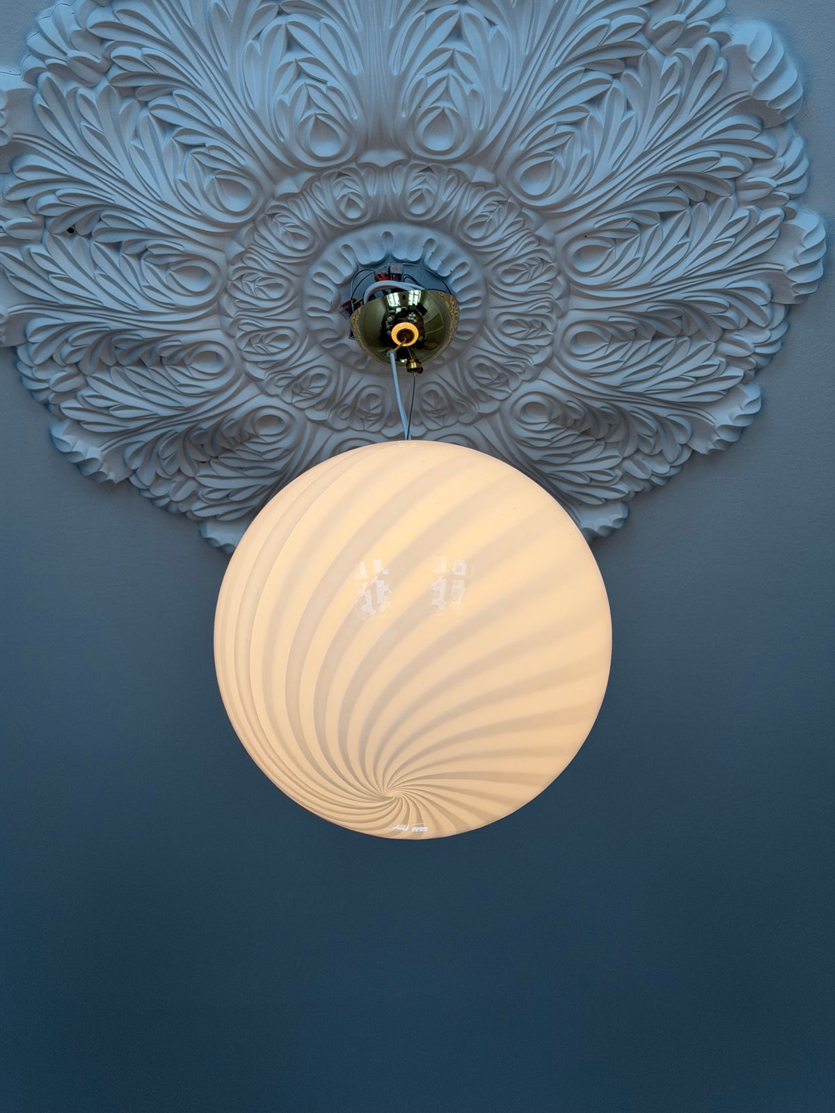 Vintage Murano pendel 35cm