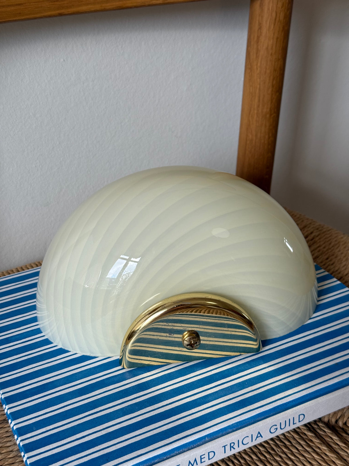 Gul Vintage Murano entrelampe