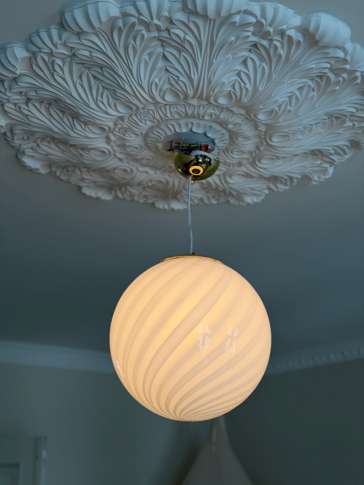 Vintage Murano pendel 35cm