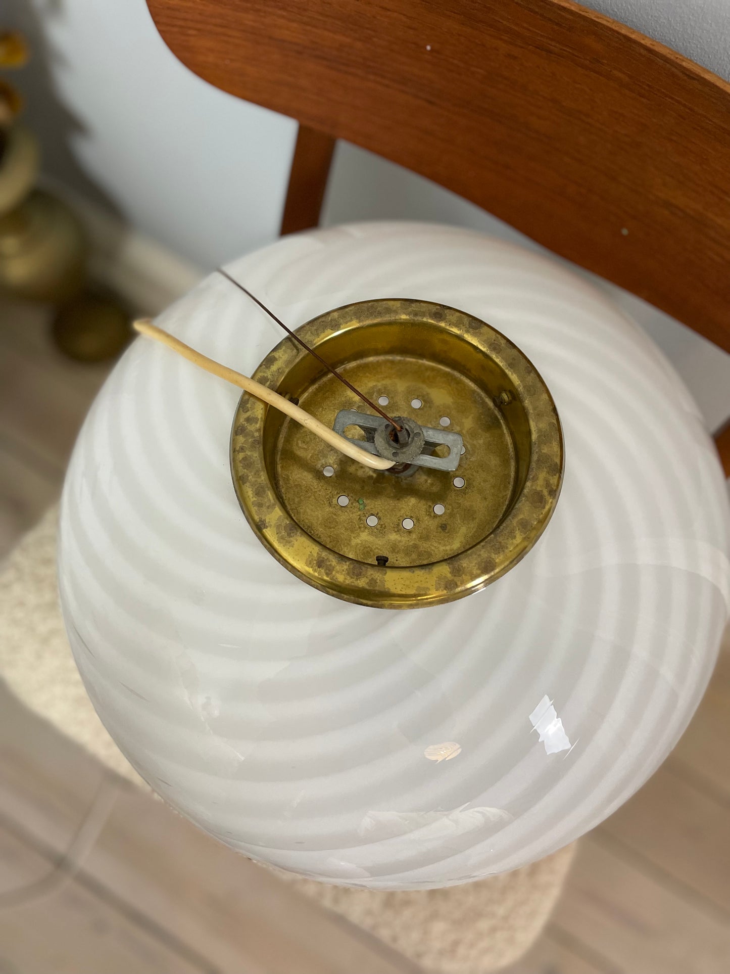 Vintage Murano ceiling lamp 40cm