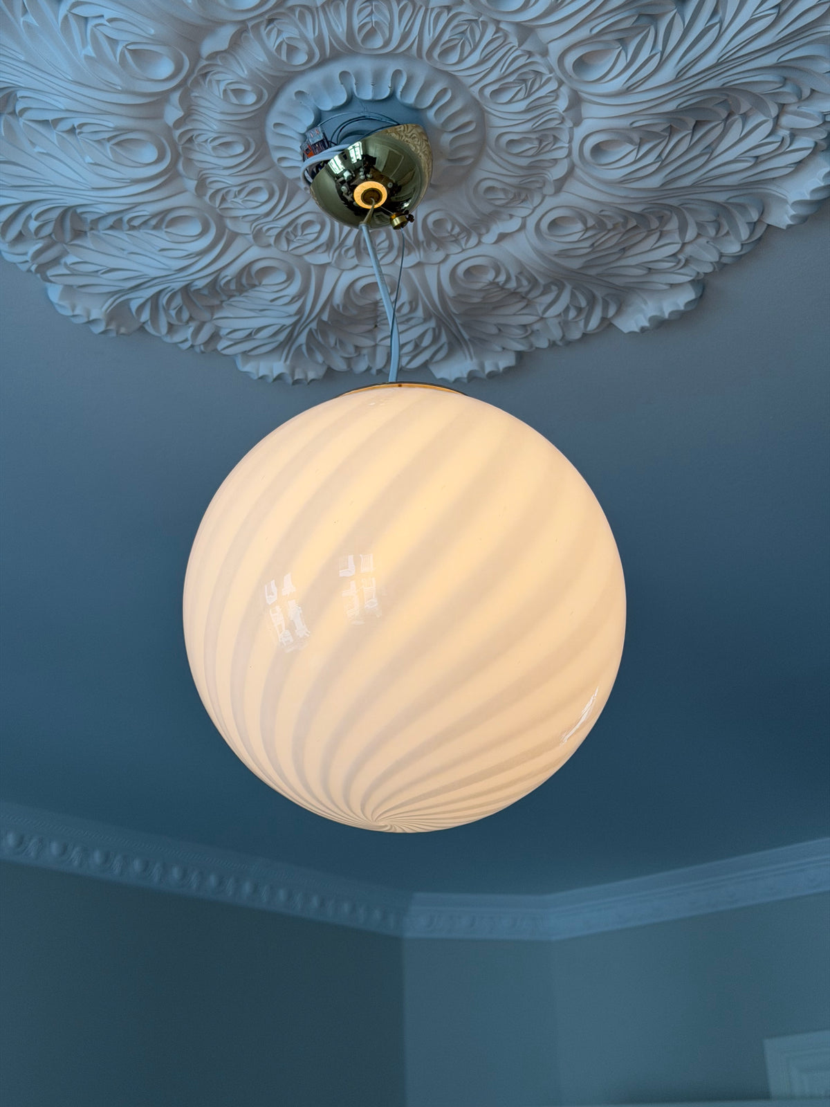 Vintage Murano pendel 35cm