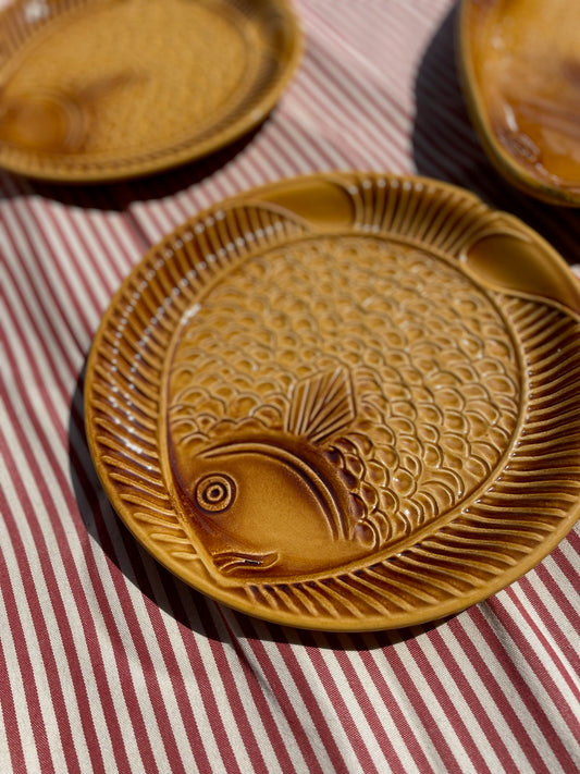 Brown the fish plate