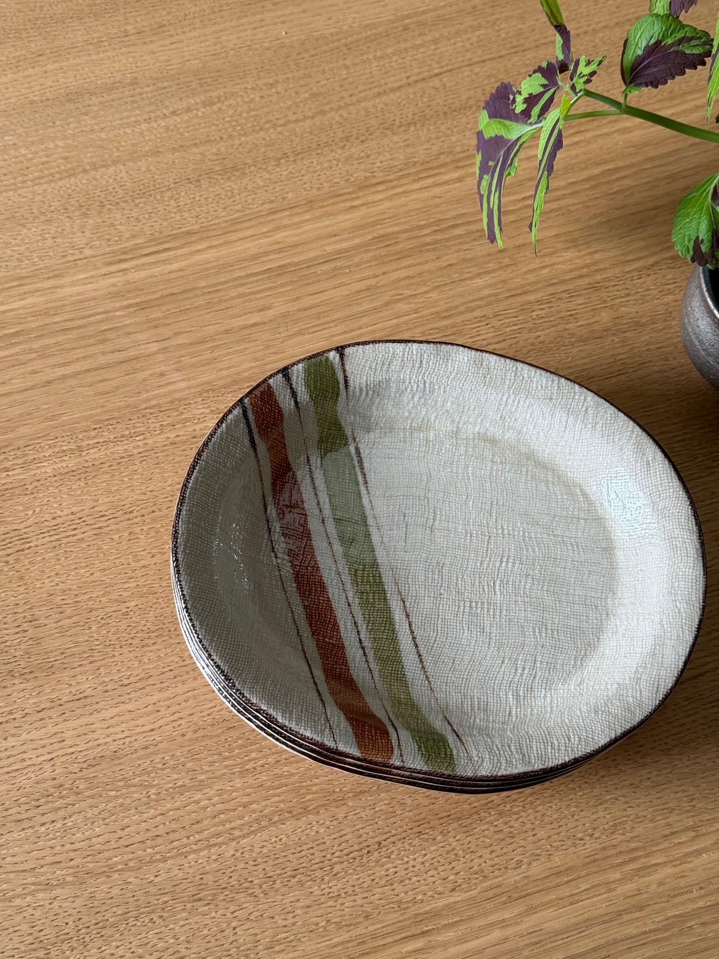 Vintage japanske fade med striber