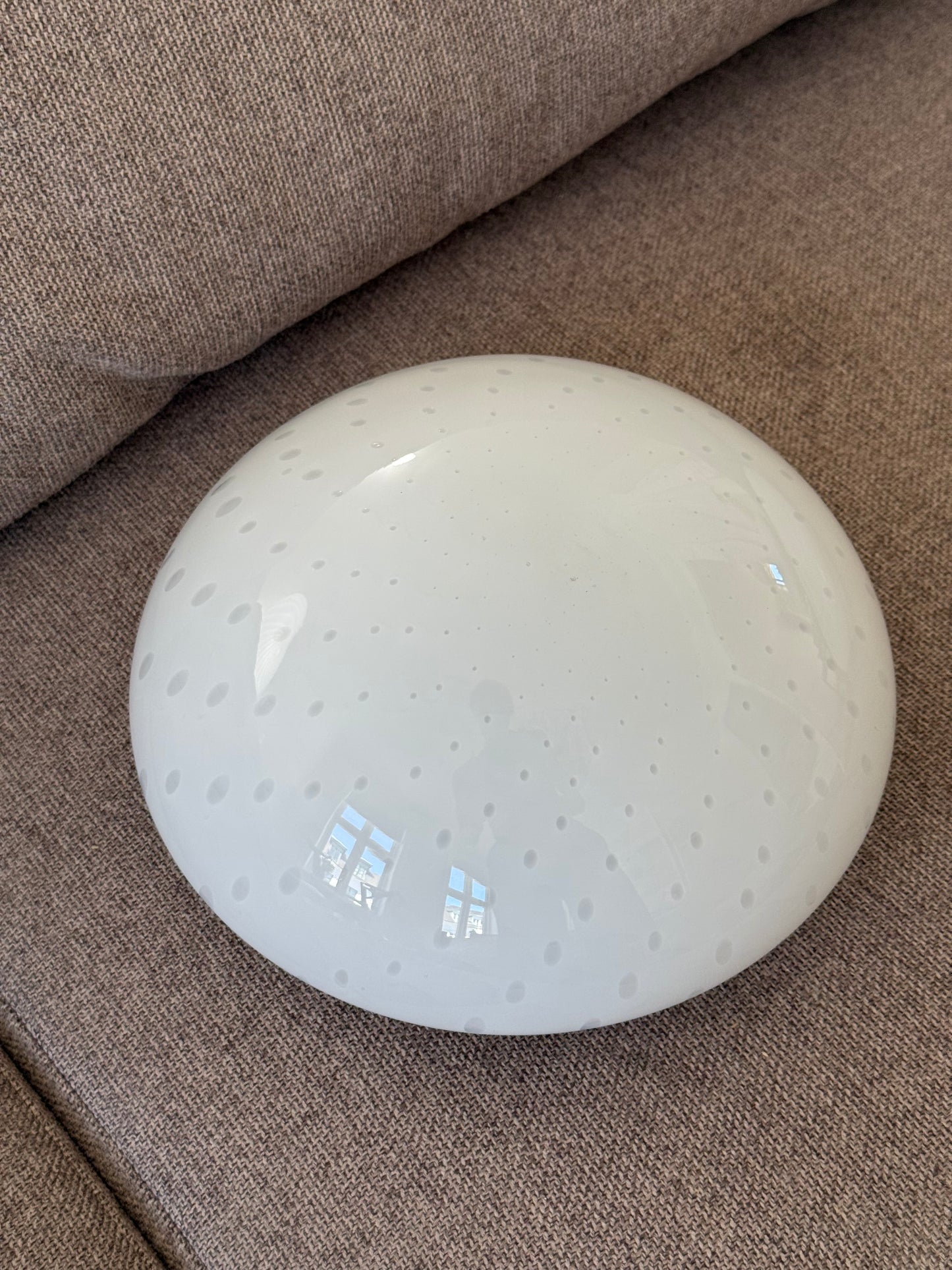 Vintage Vetri Murano måne plafond væglampe 25cm