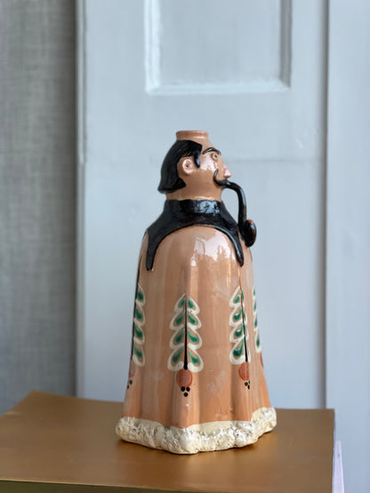 Vase eller lysestage - mand med pibe
