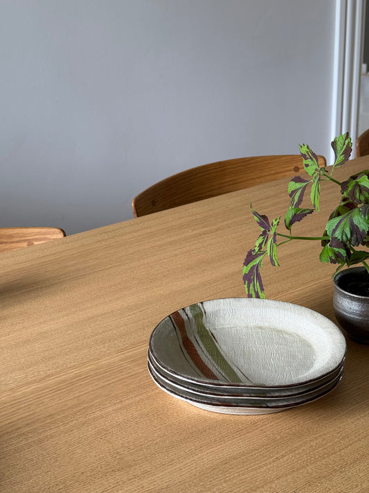 Vintage japanske fade med striber