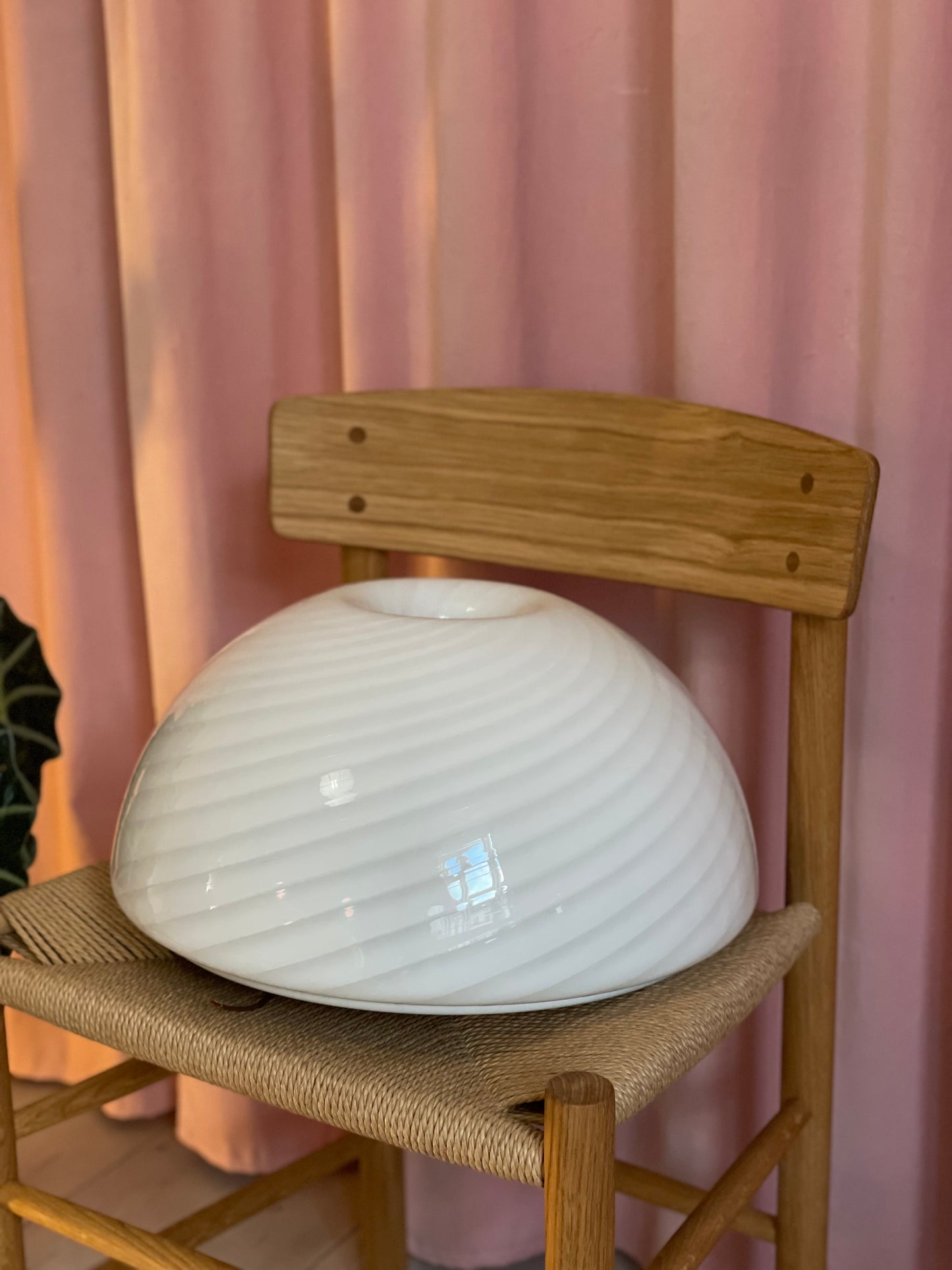 Vintage Vetri Murano knappe-væglampe 40cm