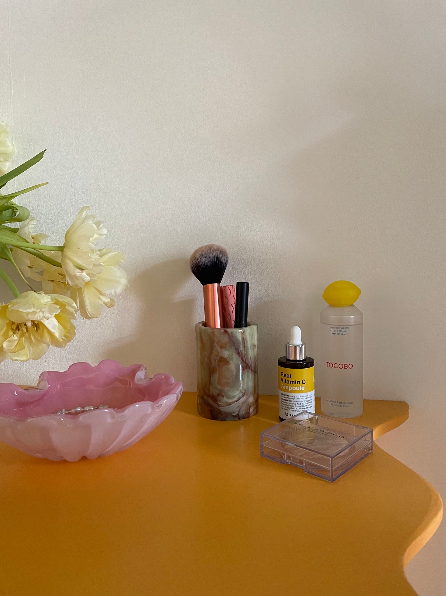 Vase i marmor