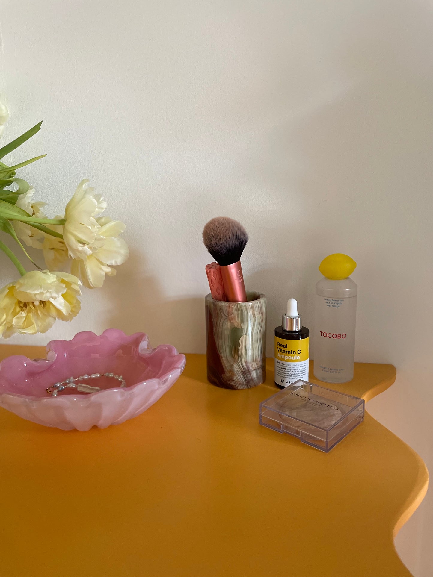 Vase i marmor